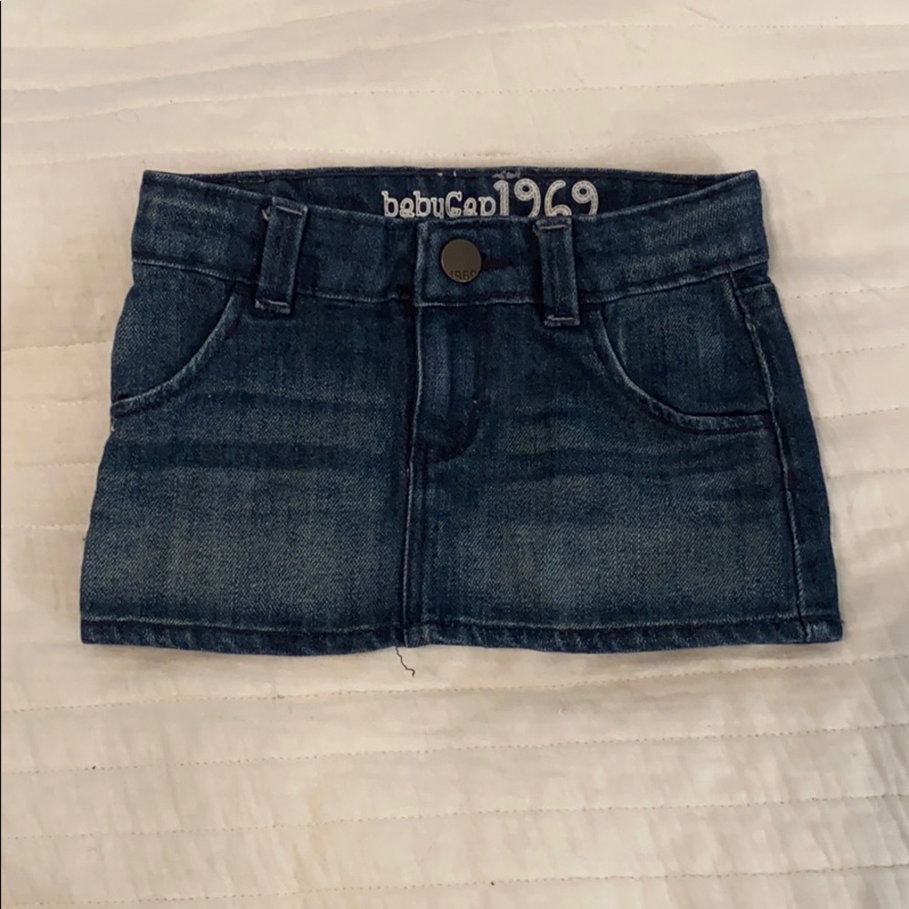 12-18 month Gap Jean skirt